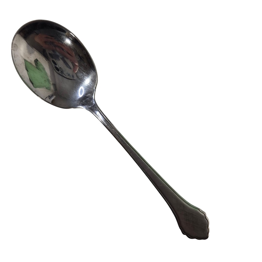 Sugar Spoon Oneida Wm A Rogers Deluxe Stainless Spoon Summer Mist Autumn Glow